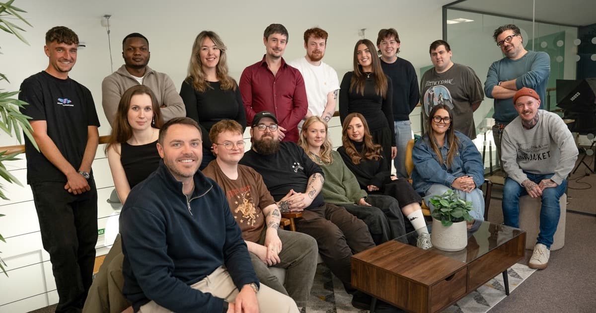 The Mira Marketing team at The Media Exchange studio in Ouseburn, Newcastle