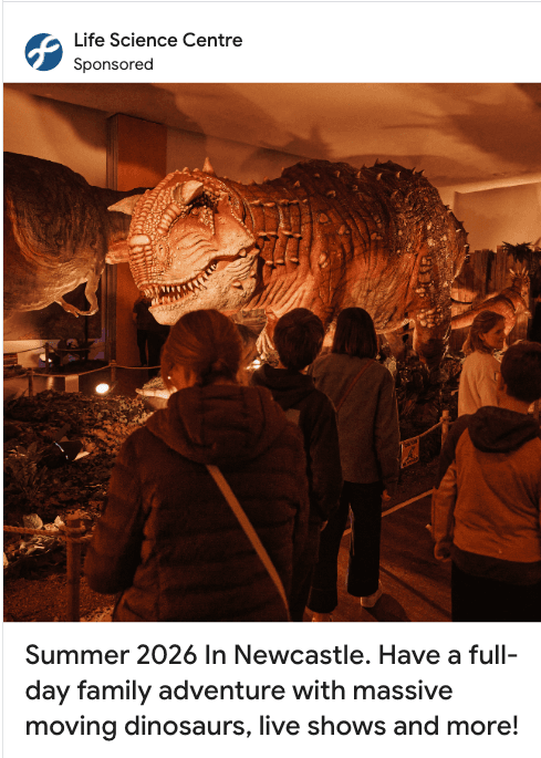 Centre for Life · Paid Social, 2026