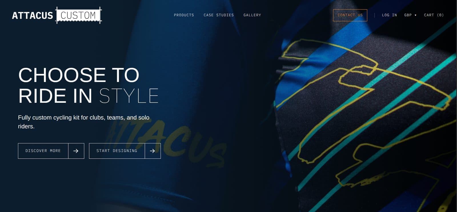 Attacus Custom website: bespoke Shopify site
