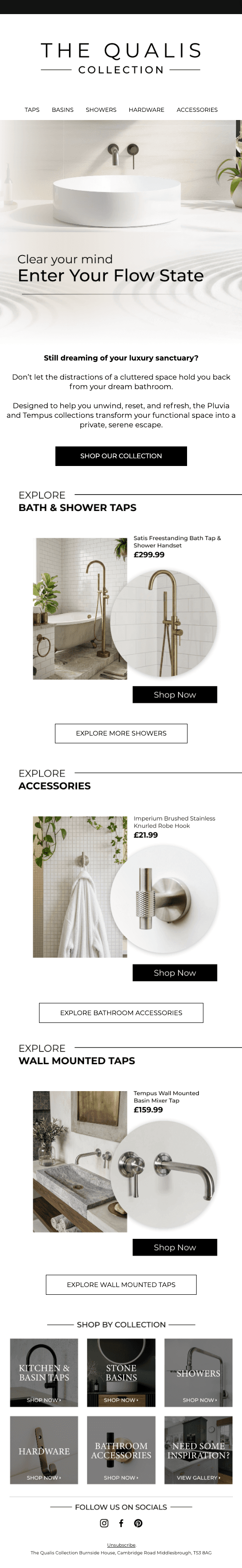 The Qualis Collection · Dreaming of your luxury sanctuary