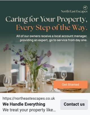 North East Escapes · Paid Social, 2026