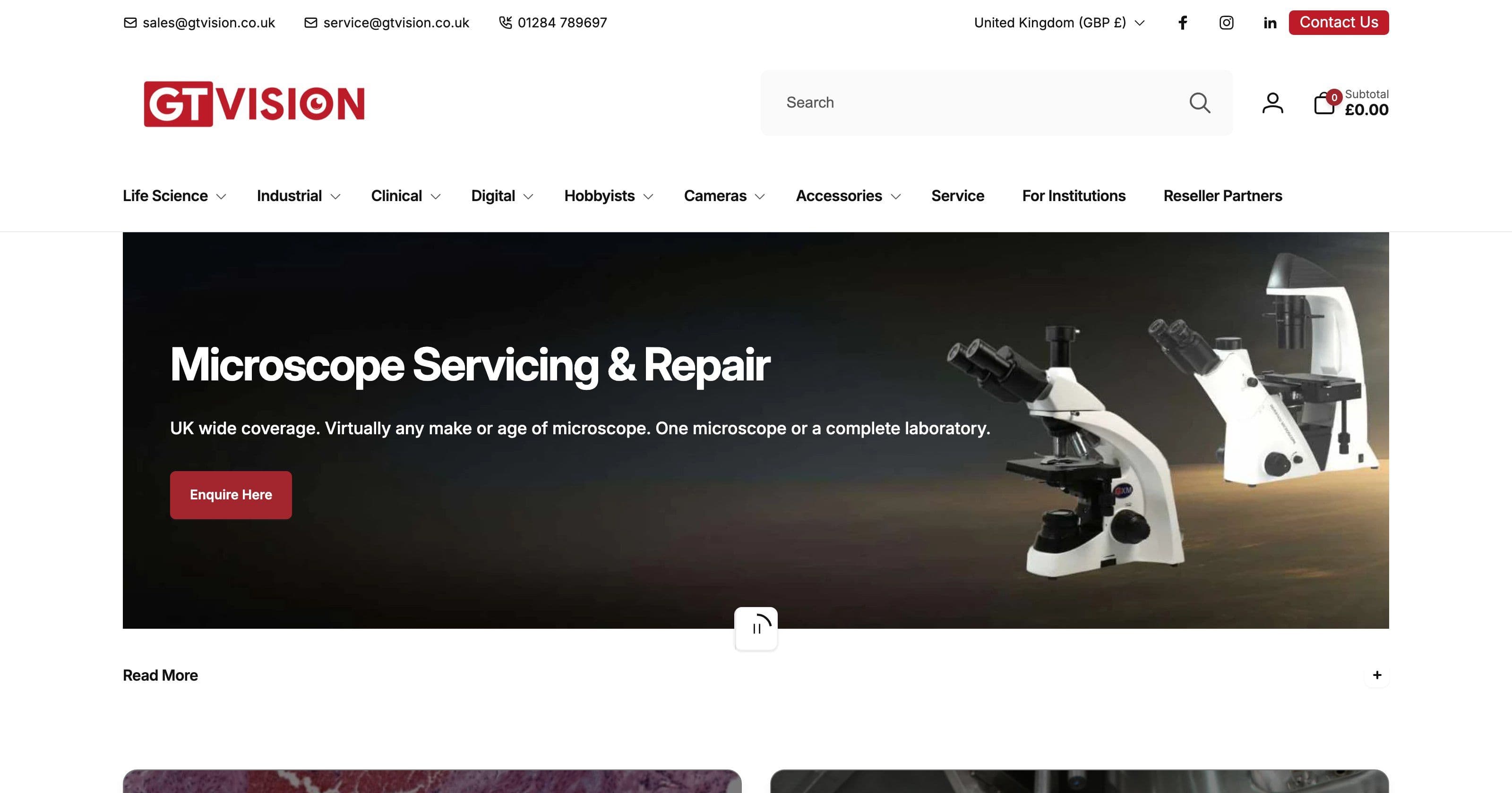 The GT Vision store
